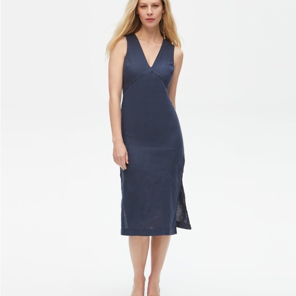 NWOT Michael Stars Hillary Linen Dress